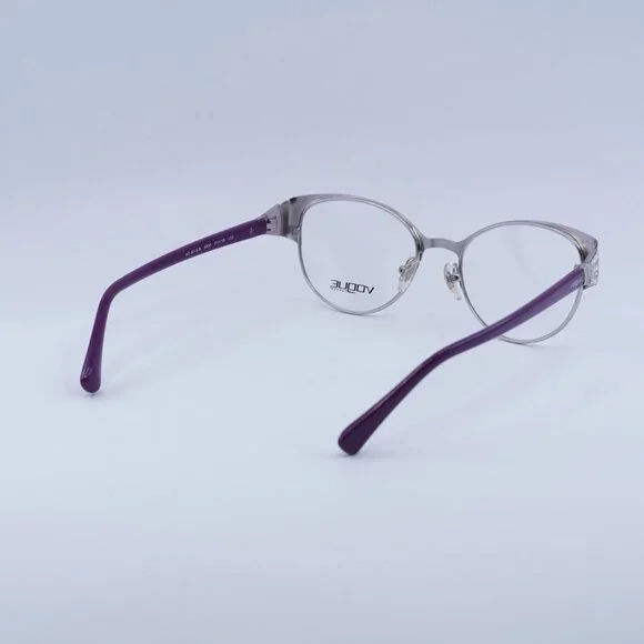 🕶️ New Vogue VO4015B 5008 Eyeglasses - Eggplant/Silver Frame 51mm